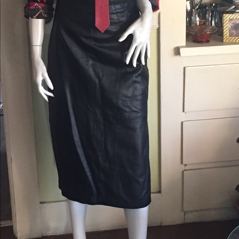 Vintage Begedor leather fitted